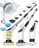 Electric Spin Scrubber, Cordless Cleaning