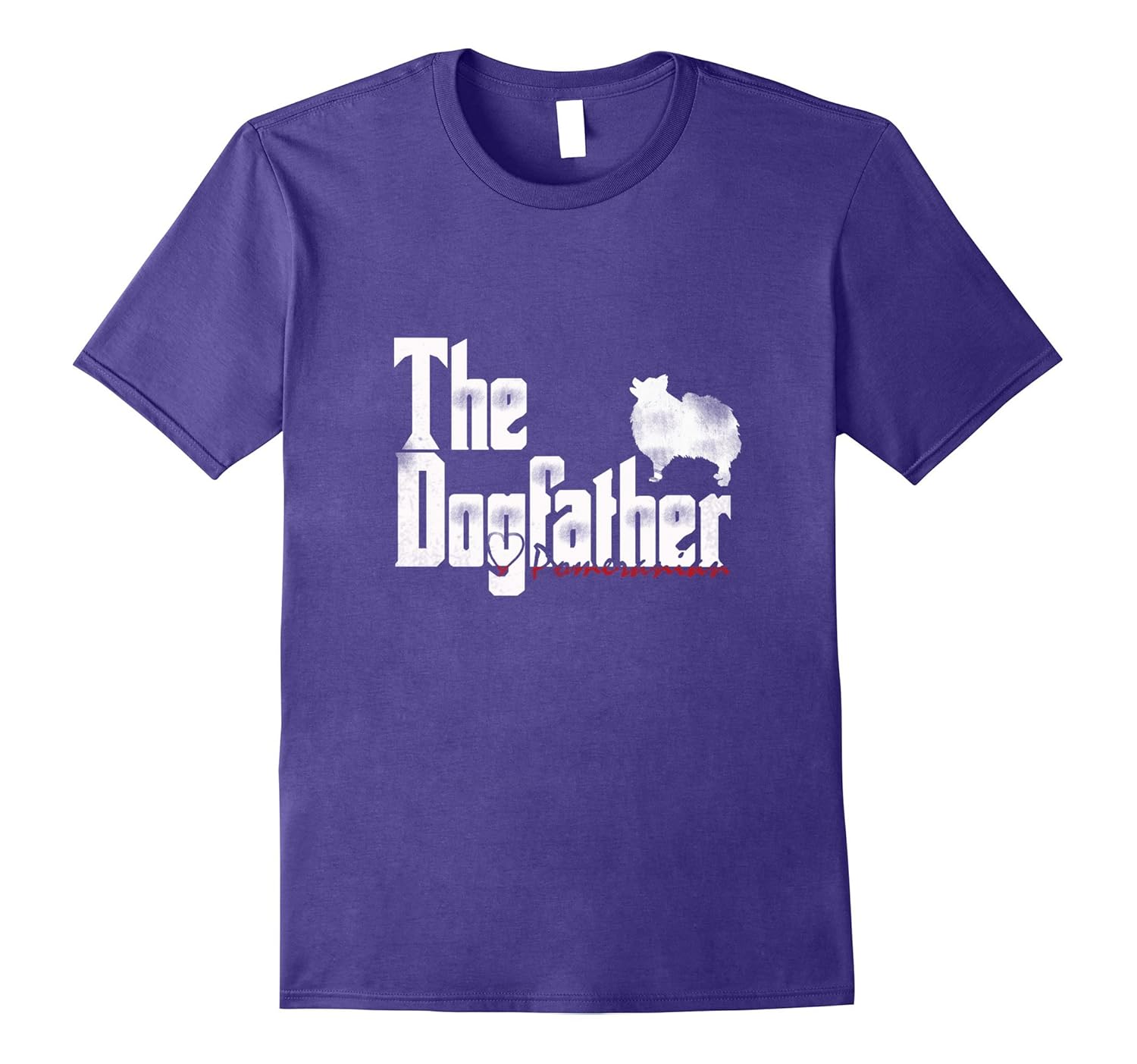 Mens The Dogfather Shirt | Pomeranian Tshirt | Father's Day Gift-ANZ