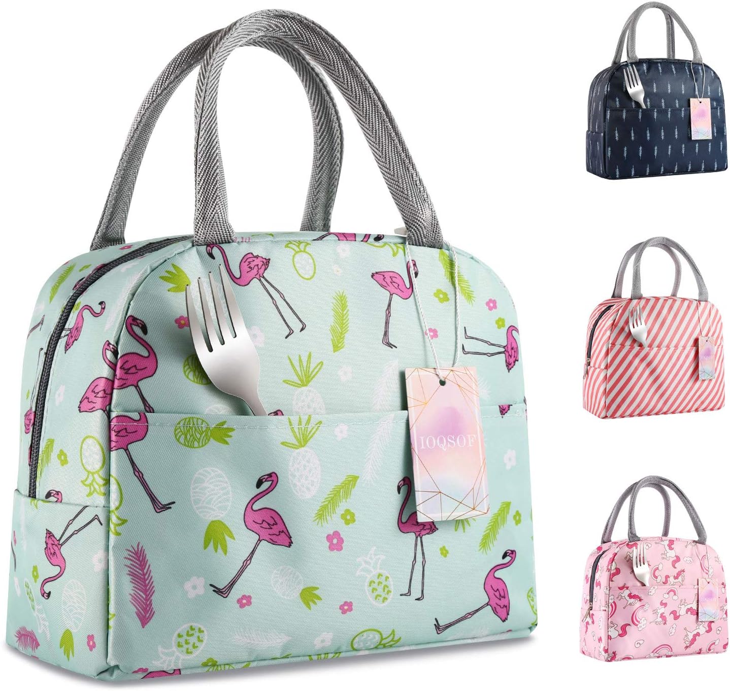 IOQSOF Lunch Bag for Lunch Tote Bag Insulated Lunch Bag Lunch Box