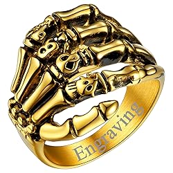 FaithHeart Personalized Custom Gold Plated Human