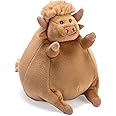 Wild Republic Flipkins Highland Cow, Stuffed Animal, 5 Inches, Plush Toy, Fill is Spun Recycled Water Bottles
