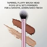 Real Techniques Setting Brush – Ultra-Plush Taklon Bristles, Aluminum Handle view 3