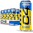 Cellucor C4 Performance Energy Drink, Frozen Bombsicle, Carbonated Sugar Free Drink with no Artificial Colours or Dyes, 473mL