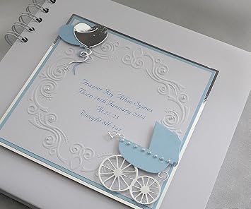 personalised baby boy photo album