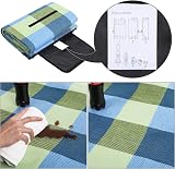 SONGMICS Picnic Blanket 195 x 150 cm Waterproof Backing GCM50C view 8