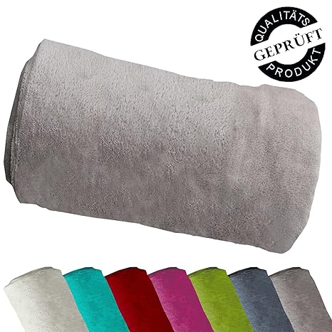 Microfaser-Flausch Decke / Flausch Decke / Decke / Kuscheldecke
