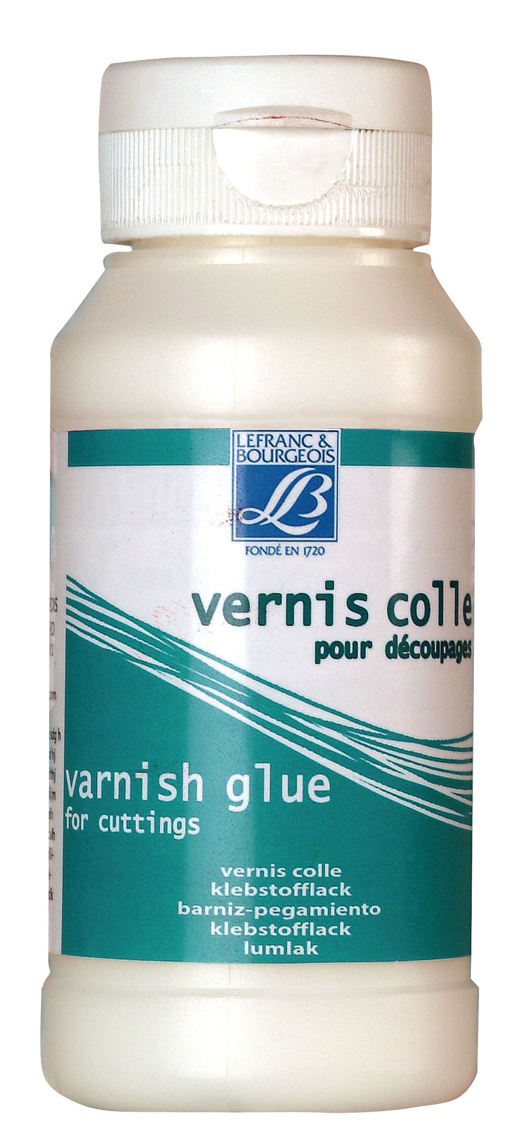 Lefranc & Bourgeois - Multi-Purpose Glue Varnish - 118 ml - Transparent. 118 ml Transparent