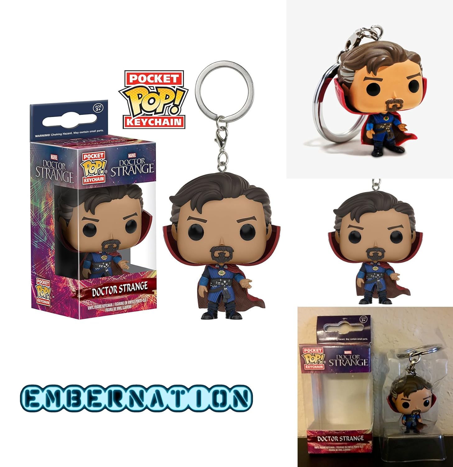 doctor strange funko pop keychain