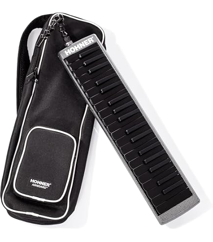 Amazon.com: HOHNER Airboard Carbon 37 Keyboard Harmonica : Musical