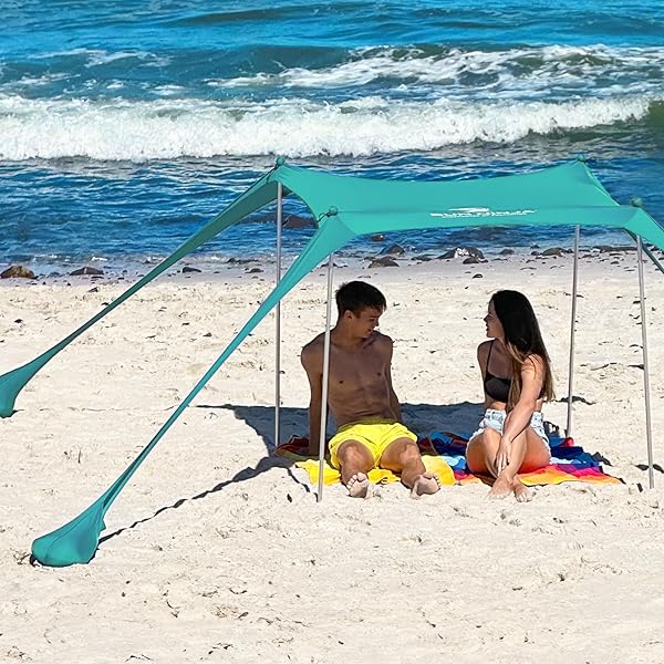 NINJA TENT（DarkGray)　＋　NINJA STICK NINJA TENT（DarkGray) ＋ NINJA STICK SUN NINJA Pop Up Beach