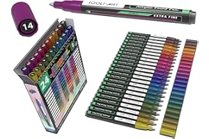 TOOLI-ART Acrylic Paint Markers Paint Pens Special Colors Set For Rock Painting, Canvas, Fabric, Glass, Mugs, Wood, Ceramics, Plastic, Multi-Surface. Non Toxic, Water-based (JEWEL XF)