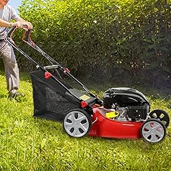 Self-Propelled Gas, 141cc Gas-Powered Push Mower