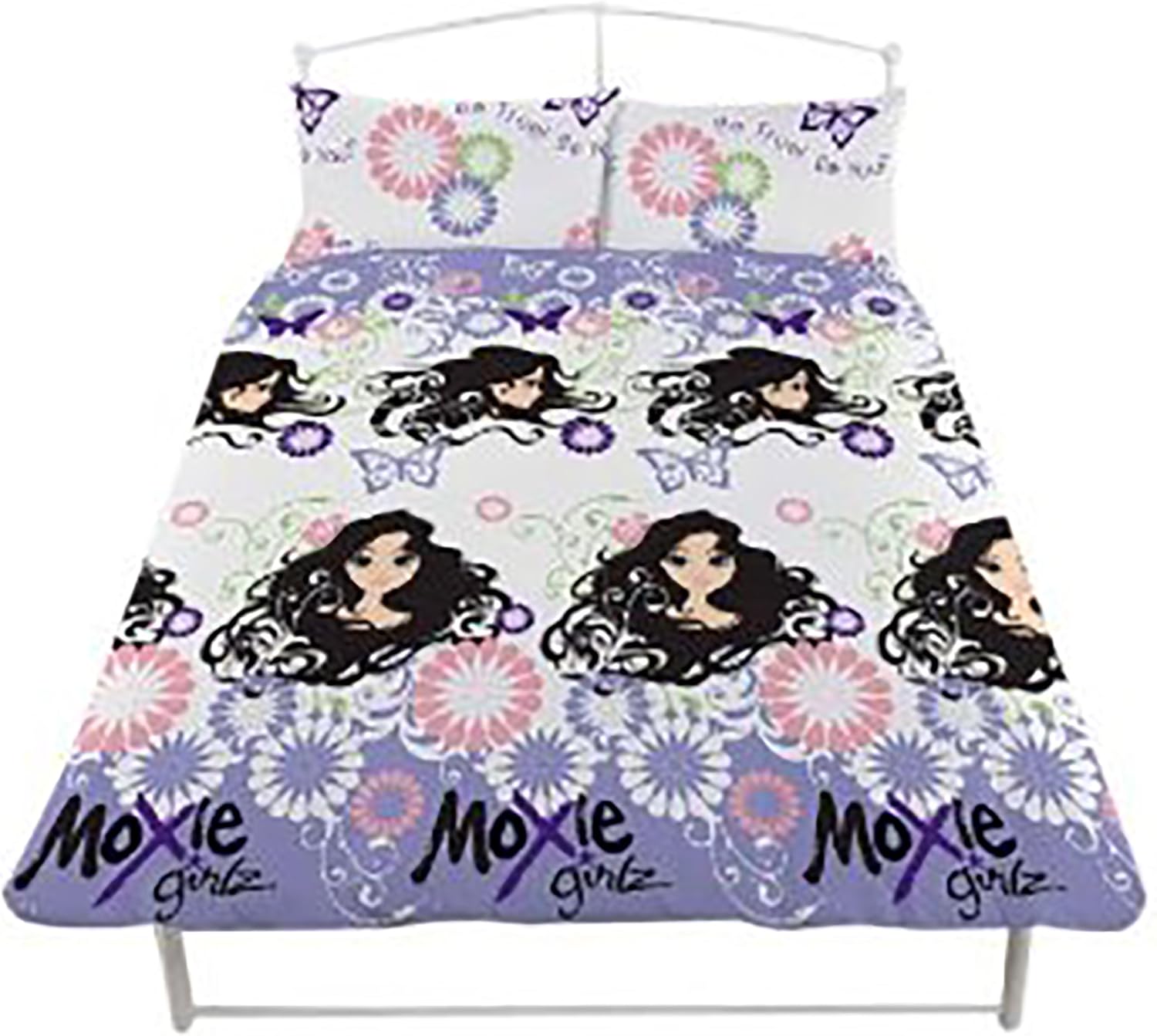 Childrens/Kids Moxie Girlz Double Bedding Sheets Set (Full