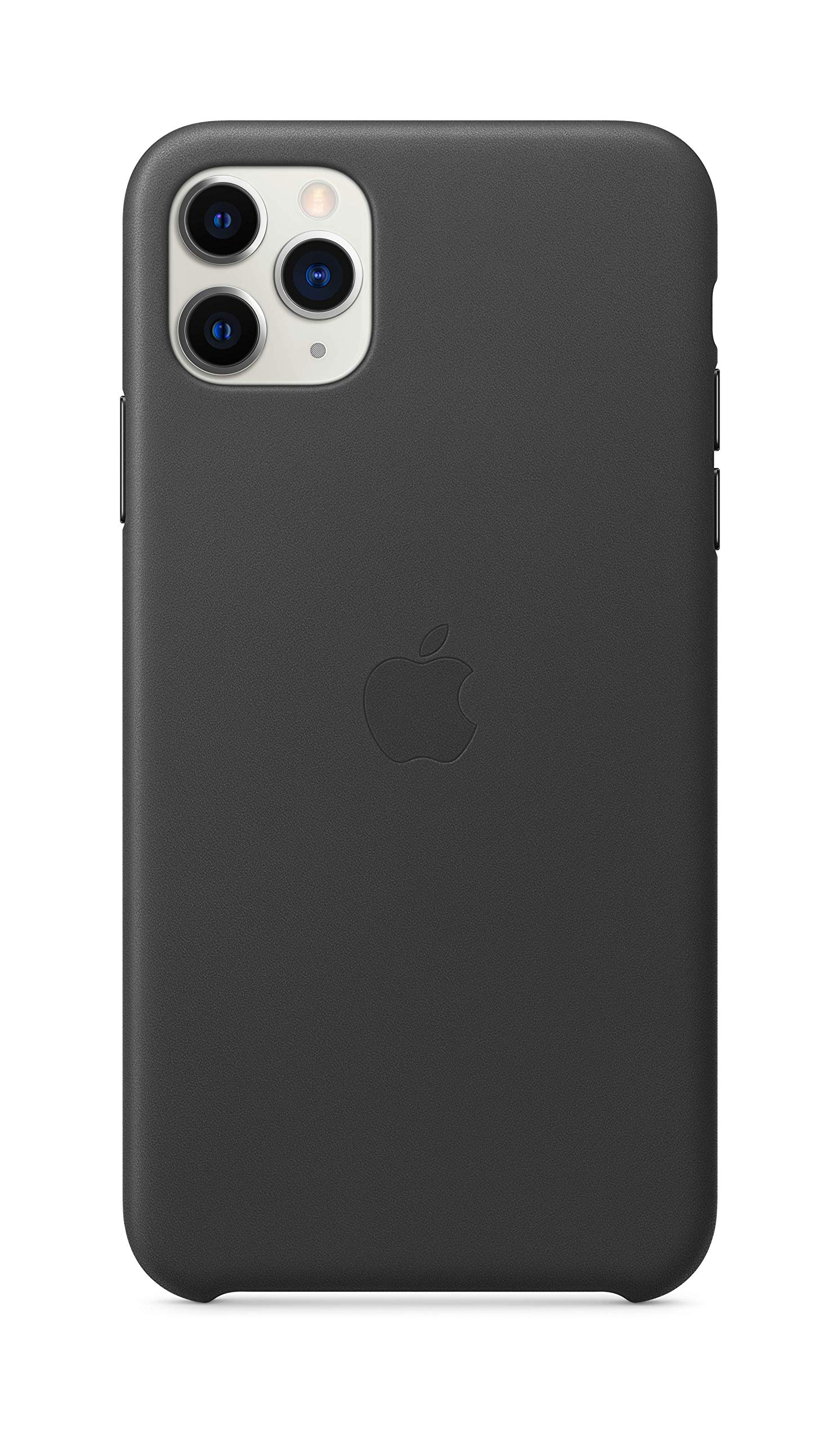 Photo 1 of Apple Leather Case (for iPhone 11 Pro Max) - Black