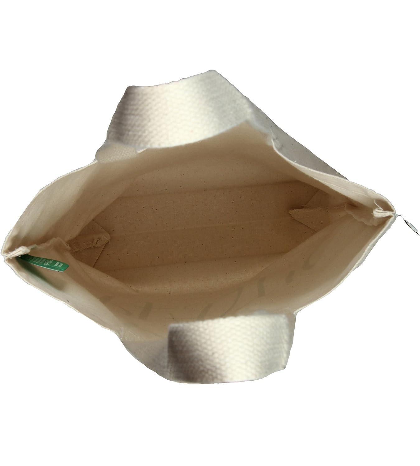 ecoright canvas 100% ecofriendly gusset tote bag