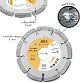 MY TOOL EXPERT Superior Diamond Mortar Rake Disc 115mm 4.5" view 2
