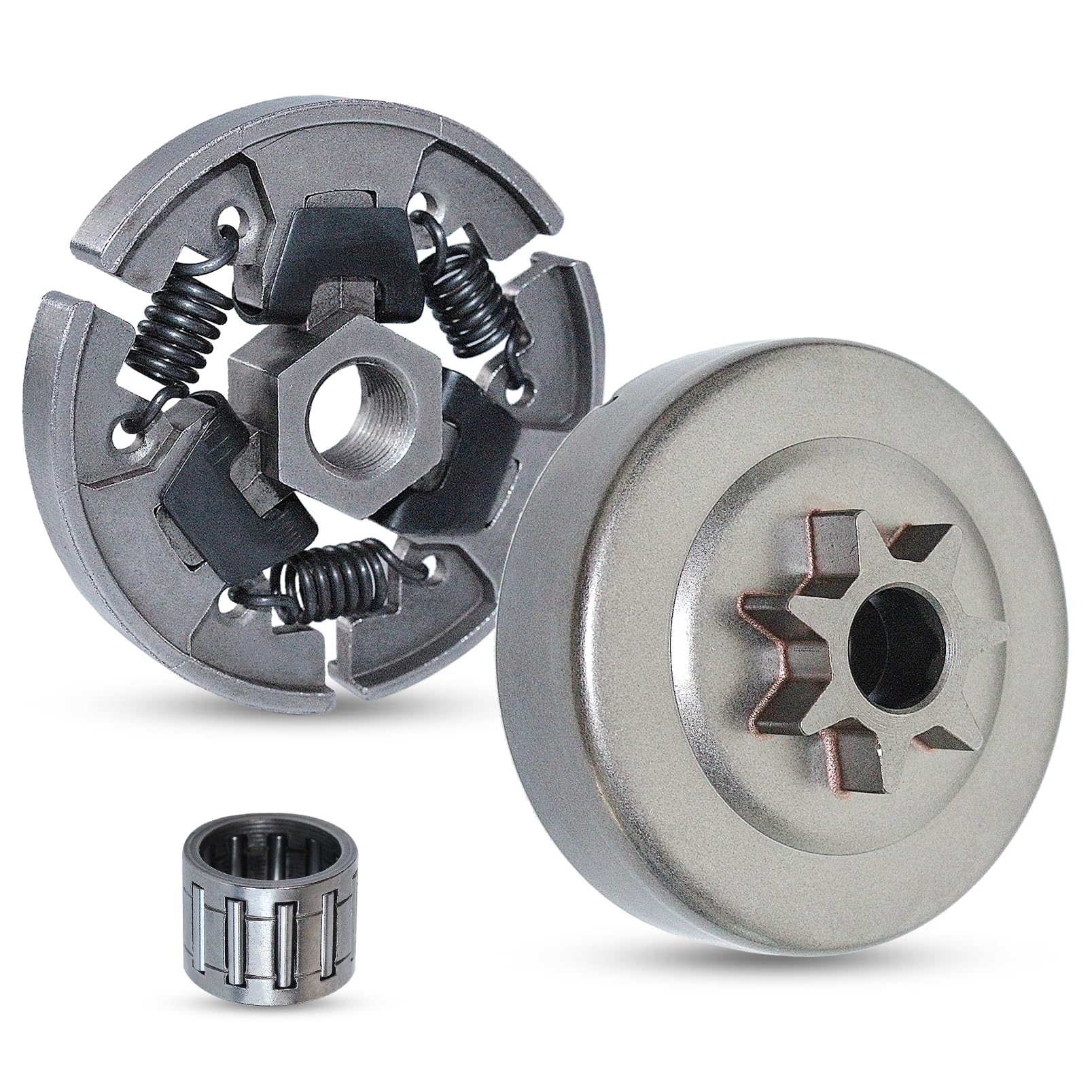 Haishine .325" 7 Teeth Clutch Drum Chain Sprocket Rim Cage Bearing Kit for STIHL MS250 MS230 MS210 025 023 021 Chainsaw Parts