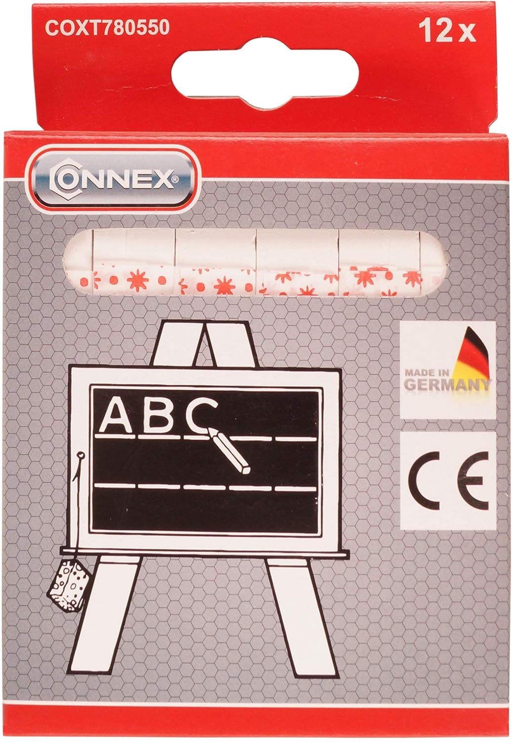 Connex COXT780550 Blackboard chalk, White - Image 3