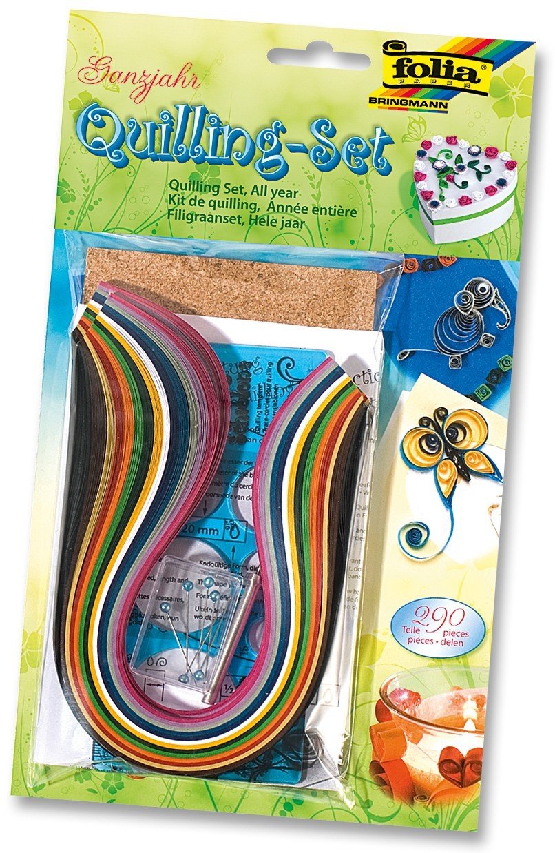 EFCO "All year Quilling Set, Multi-Colour, 290-Piece