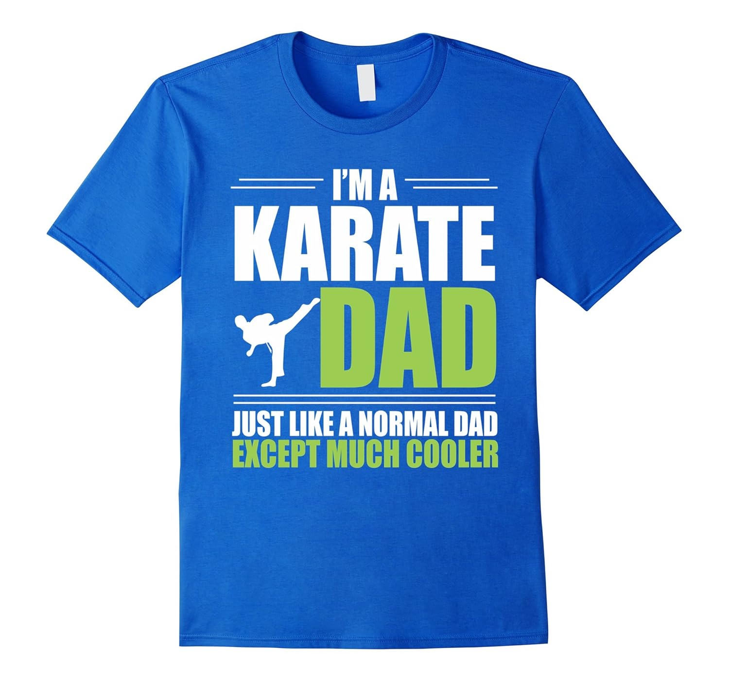 Karate T-shirt – Cool Karate Dad-TD – Teedep
