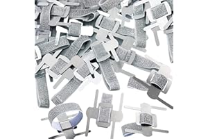 HIONXMGA 14 PCS Corsage Wristlet Band Silver Wrist Corsage Bracelets Bands, Wedding Party Prom Wristlets Band DIY Handmade Corsage Supplies Aluminum Wedding Stretch Wristband