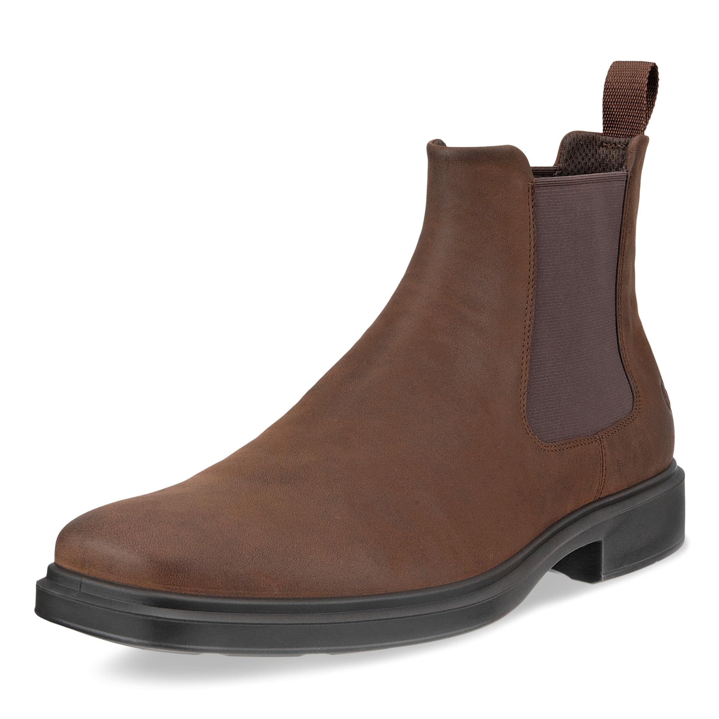 Photo 1 of ECCO Men's Helsinki 2.0 Double Gore Chelsea Boot, Potting Soil Nubuck, 10-10.5