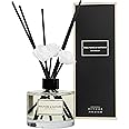 CULTURE & NATURE Reed Diffuser Set 6.7oz (200ml) Black Rose Scented Diffuser with Sticks Home Fragrance Reed Diffuser for Bathroom Shelf Decor