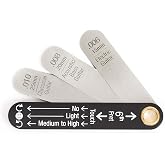 MusicNomad Precision Truss Rod Neck Relief Gauge Tool (MN600) | Precision Measuring Tool Helps Musicians and Techs Dial in Accurate, Repeatable Instrument Setups.