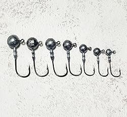 Laxygo 10pcs/Pack Fishing Jig Head Hooks Lead Jig