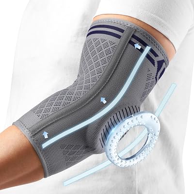 Cambivo Elbow Support 2 Pack with Gel Pad Dual Stabilizers