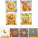 OZOSHINE 100 PCS Eid Goodie Bags - Ramadan & Eid Gift Bags (4x4)