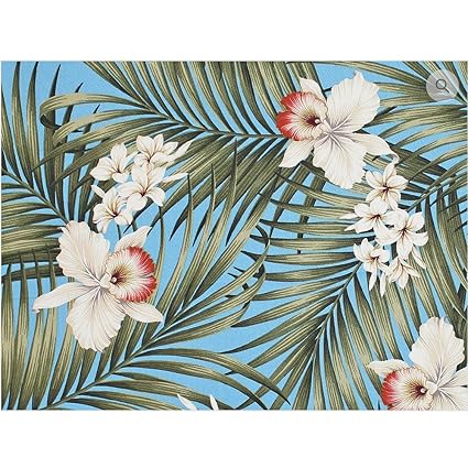Hawaiian Fabric Birds Of Paradise Bark Kahala Amazon Co Uk