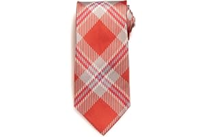 Timeless Tartans Silk Necktie, Men’s Classic Woven Silk Neck Tie, Officially Licensed Collegiate Gift & Clothing Accessories