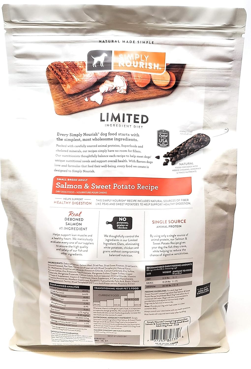 simply nourish salmon and sweet potato cat food