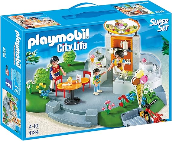 PLAYMOBIL Super Set Heladería: Amazon.es: Juguetes y juegos