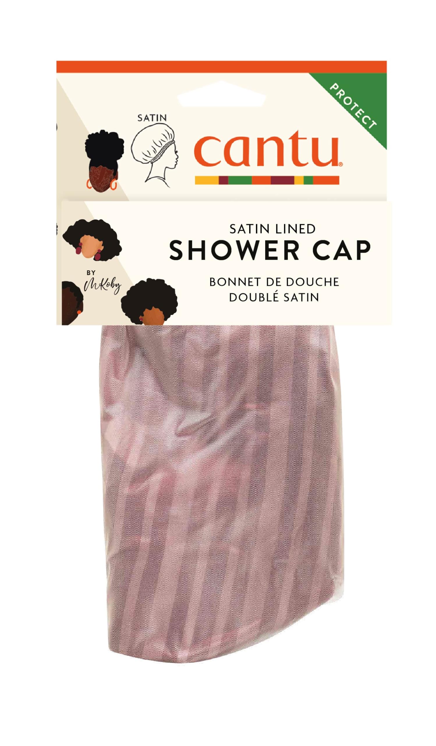 Cantu Hair Accessories Shower Cap Satin Lining