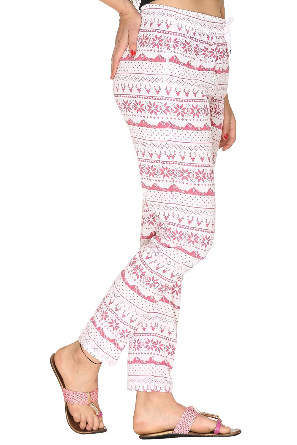 pink'z hardihood ladies/women/girls/western casual lower(size-l,xl,xxl)