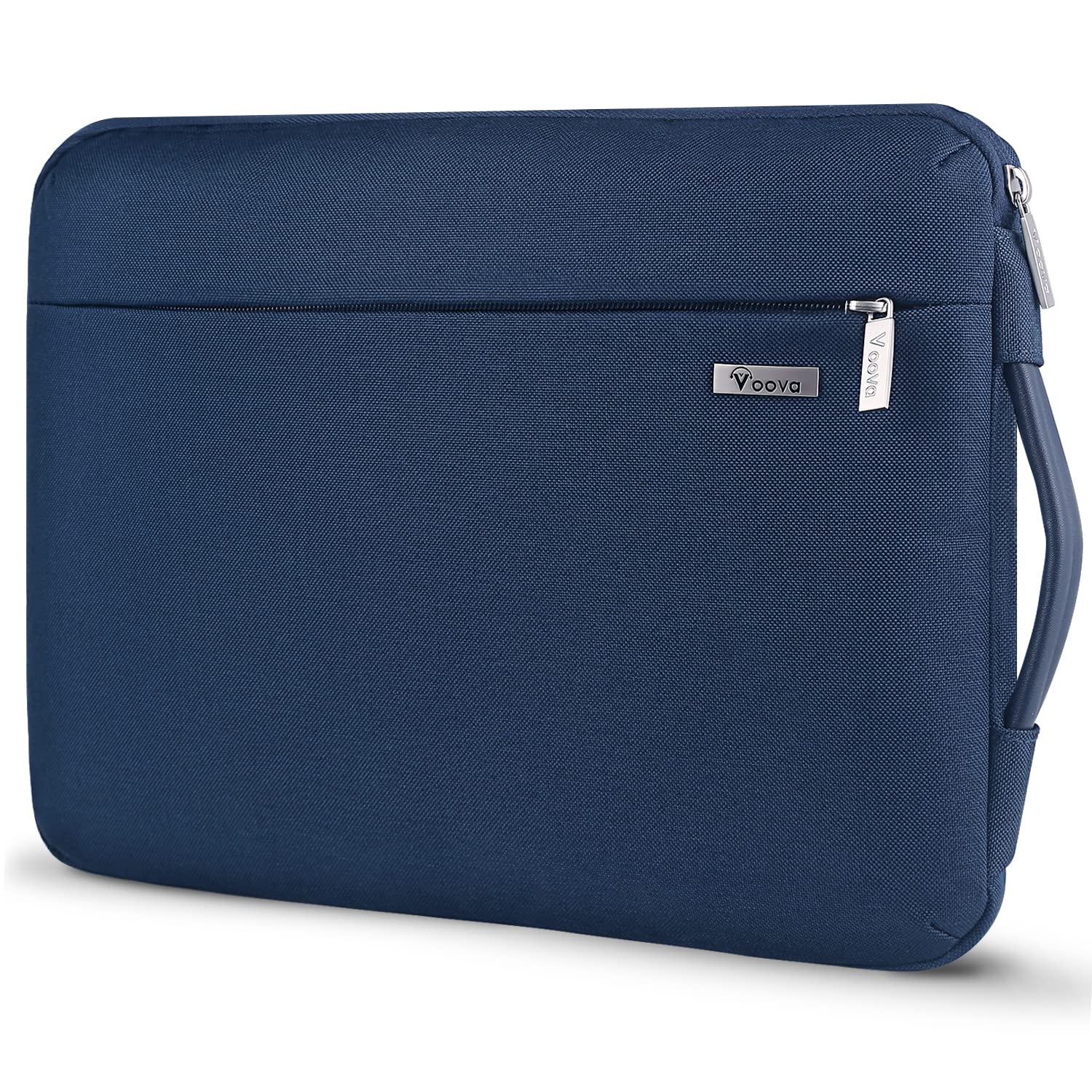 Voova 360°Protective Laptop Sleeve Case 13 inch, Waterproof Slim Computer Cover Bag with Handle Compatible with MacBook Air 13 M1/M2/M3/M4 2020-2025, MacBook Pro 13/14, IPad Air/Pro 13，Blue