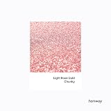 Hemway Light Rose Gold Glitter Shaker 130g Chunky Metallic Flake view 2