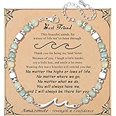 JoycuFF 𝗚𝗶𝗳𝘁𝘀 𝗳𝗼𝗿 𝗪𝗼𝗺𝗲𝗻 𝗪𝗮𝘃𝗲 𝗕𝗿𝗮𝗰𝗲𝗹𝗲𝘁 Christmas Valentines Mothers Day Birthday Meaningful Gifts Unique Wave Bracelets for Women