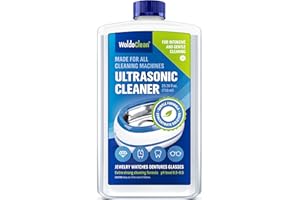 WOLDOCLEAN Ultrasonic Cleaner Solution 25.4 Fl Oz - Jewelry Cleaning Liquid for Ultrasonic Machines, Watches, Glasses & Sonic Jewelry Cleaner