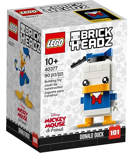Amazon.com: LEGO Disney Brick Headz Pluto Goofy Set 40378, 10+