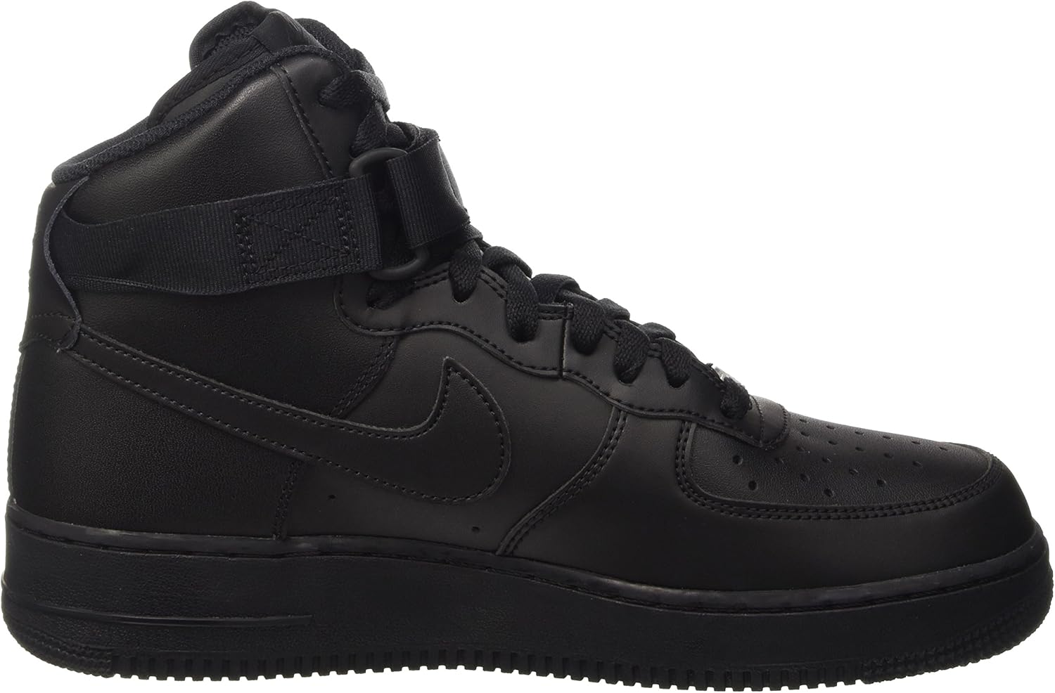 air force 1 black high cut