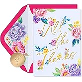 Papyrus 14-Count Blank Thank You Cards with Envelopes and Seals (All The Thanks)