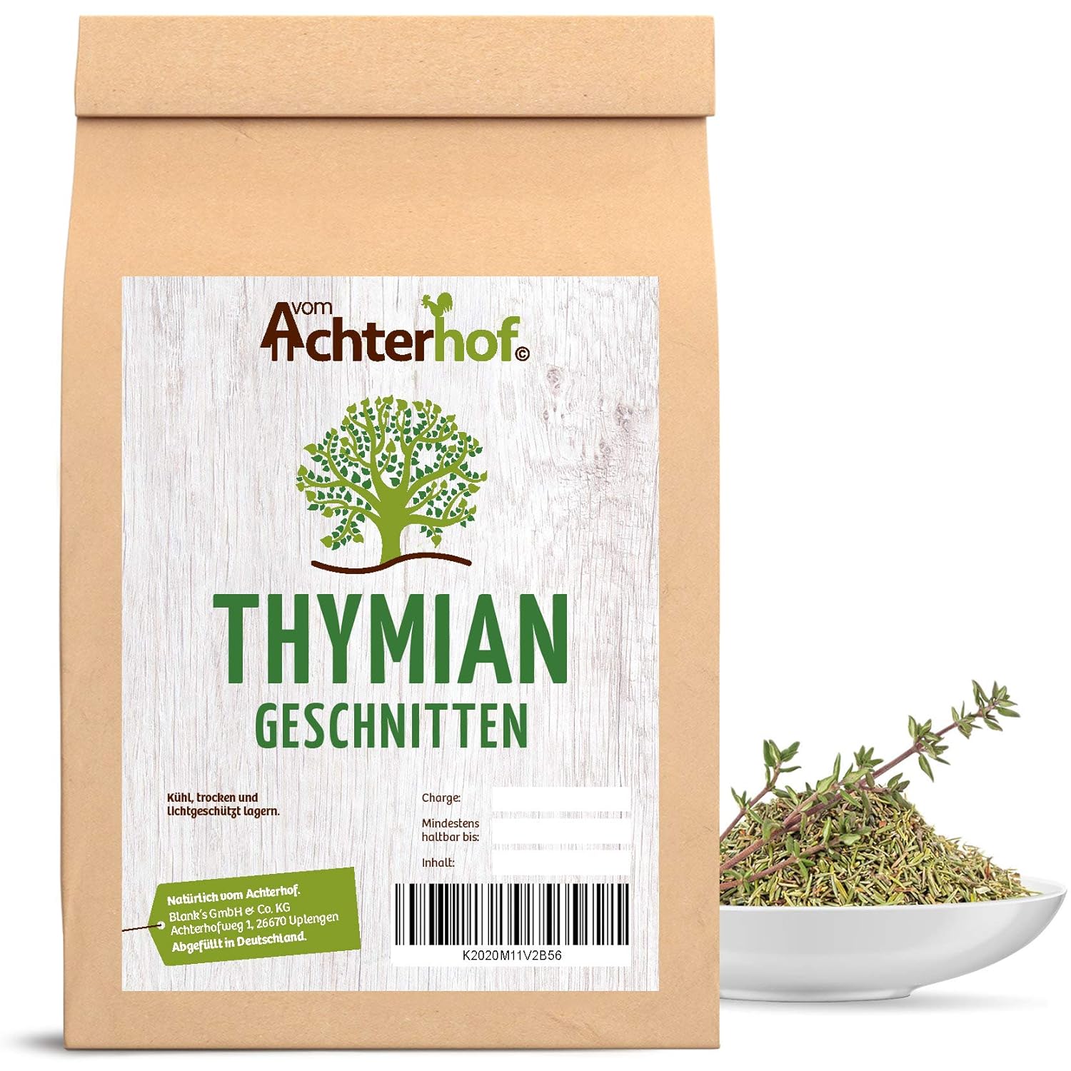 Getrocknet und gerebelt 500 g