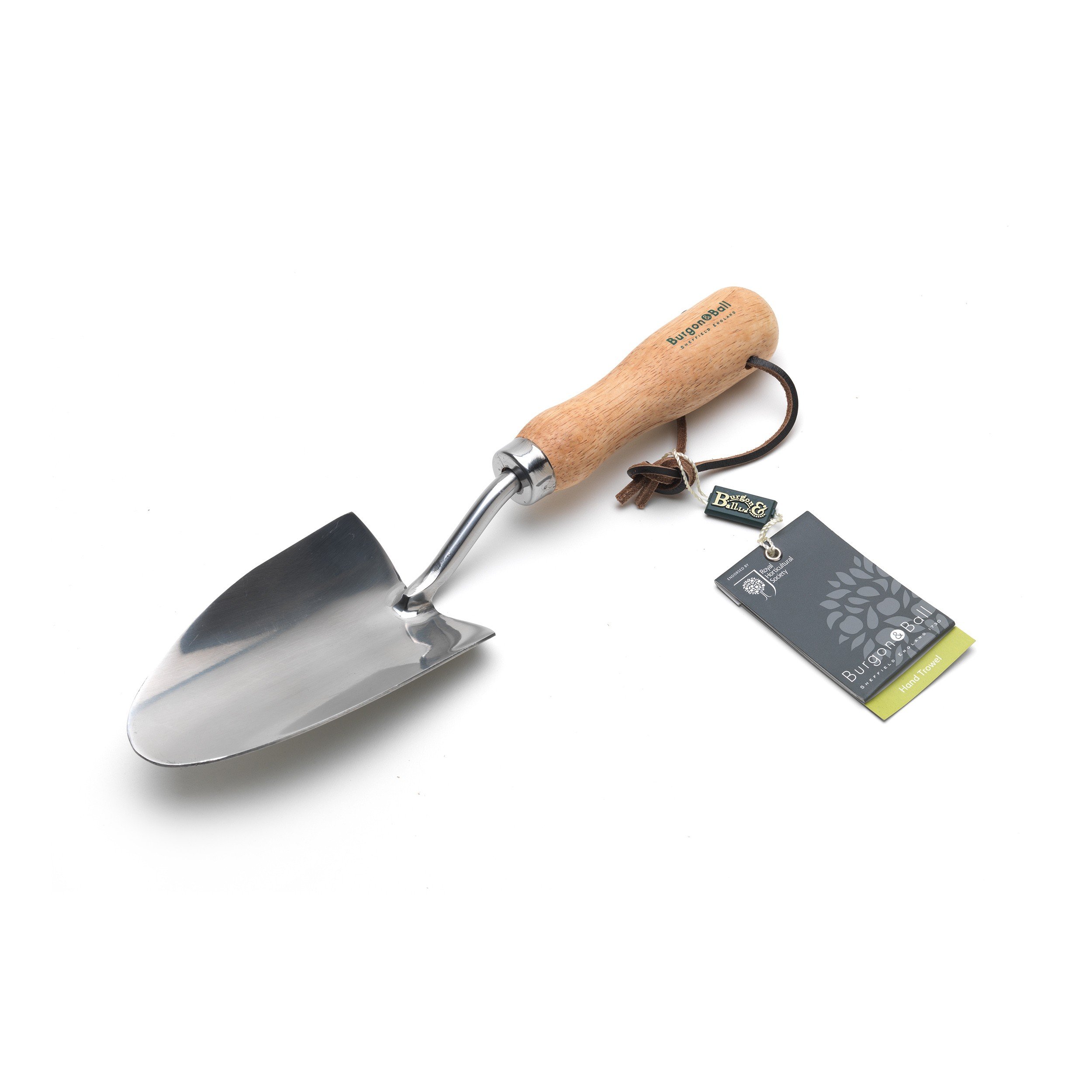 Burgon & Ball RHS Stainless Hand Trowel, 30 cm Length