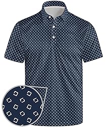 Anhlfyu Golf Shirts for Men Polo Shirts Short