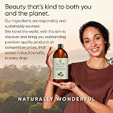 Pure World Castor Oil 1 Litre 1000ml Cold Pressed 100% Pure Hexane Free Food view 2