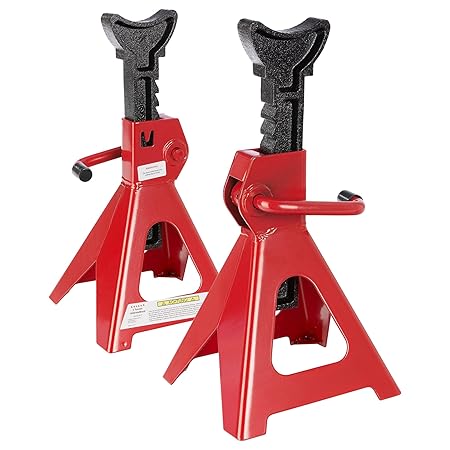 Arebos 2x 3000 kg Unterstellbock Set / 10-fach verstellbar / 275-400 mm