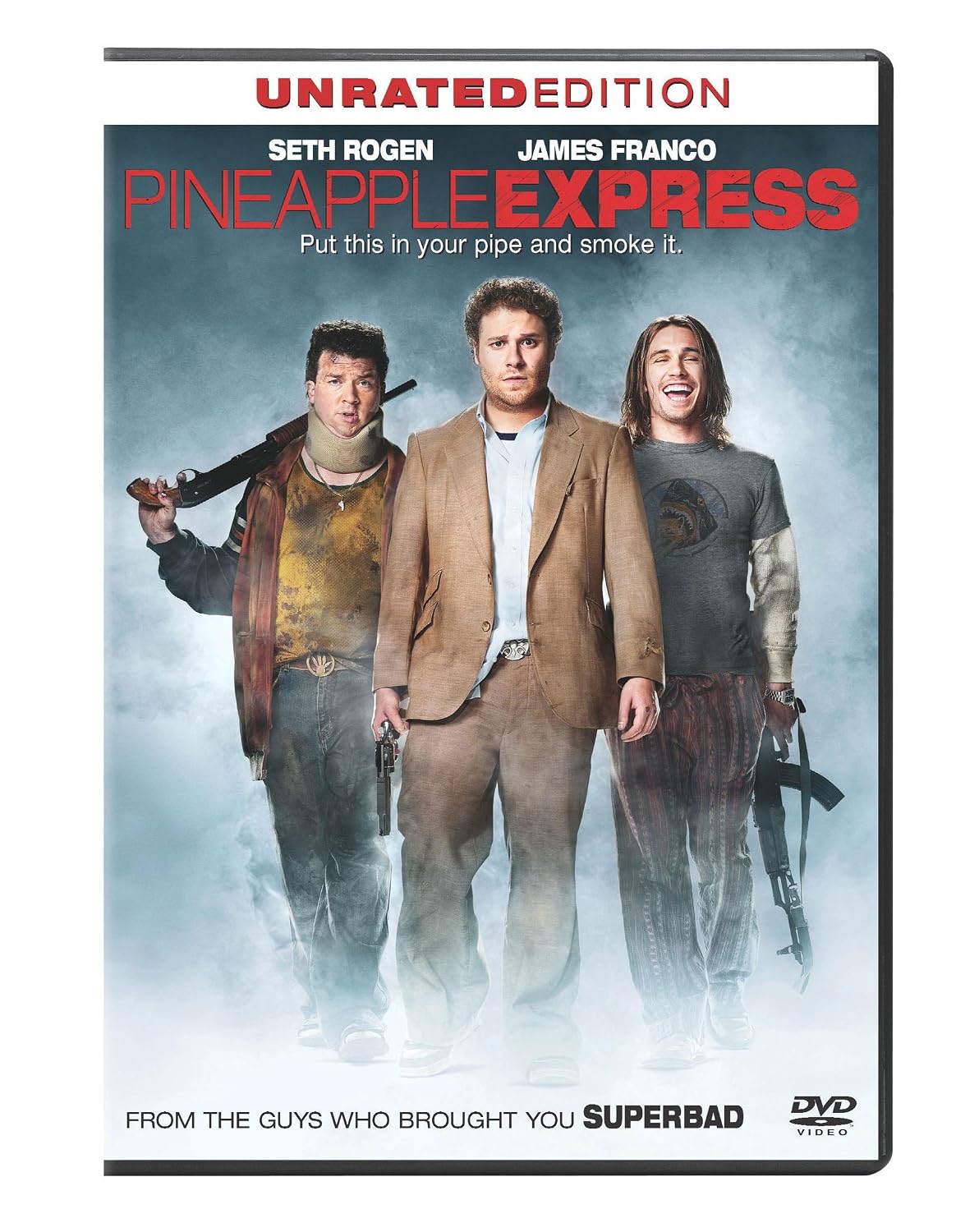 Amazon Com Pineapple Express Single Disc Unrated Edition Seth Rogen James Franco Gary Cole Rosie Perez Danny Mcbride David Green Shauna Robertson Judd Apatow Columbia Pictures Industries Inc Movies Tv
